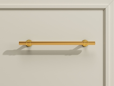 奶油风拉手 金属拉手