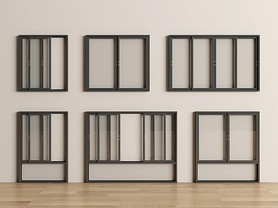 极简窗 现代推拉窗 窗 推拉窗 窗户