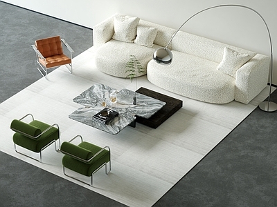 现代简约沙发组合