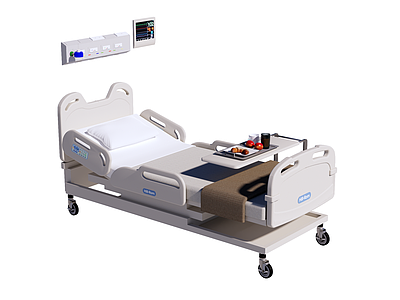 现代简约医疗器材 病床