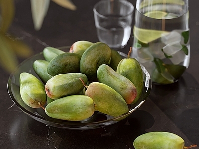 现代简约酒水食物