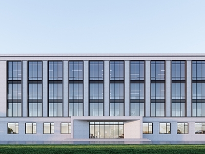 现代主义科研办公楼