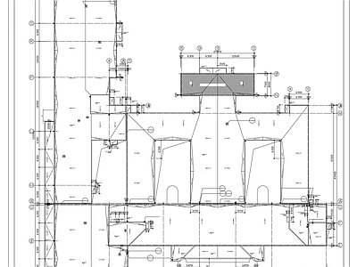 现代屋顶 屋顶排水 施工图