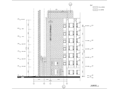 现代医院建筑 皇家妇产医院幕墙 施工图