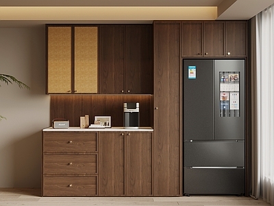 中古风酒柜 中古风餐边柜