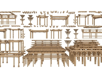 中式屋檐 中式斗拱榫卯结构 古建筑斗拱 古建筑榫卯结构 木结构建筑 斗拱榫卯