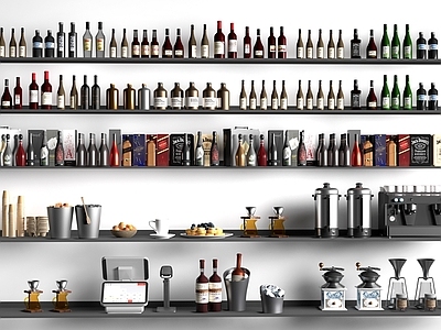 极简酒具 现代酒水架  酒吧展示架  酒瓶