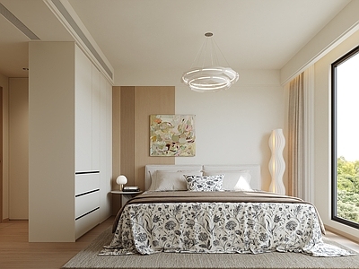 现代主卧 风卧室 主卧c 次卧
