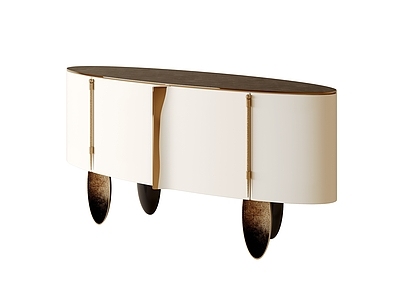 意式轻奢餐边柜 意式轻奢边柜