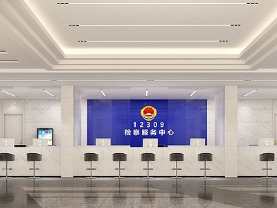现代简约党政机关