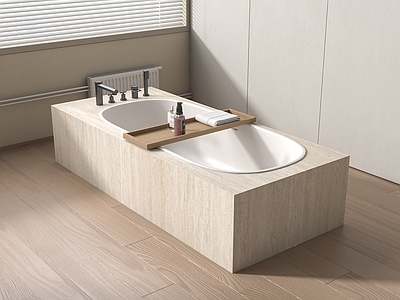 极简浴缸 极简浴缸  嵌入式浴缸