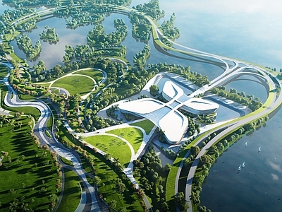 现代主义体育建筑 体育建筑 滨水建筑 文化馆 少年宫