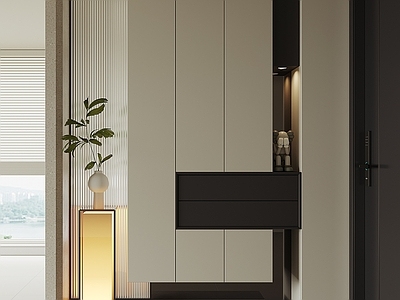 现代简约鞋柜 玄关鞋柜