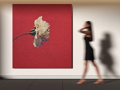 极简艺术展厅 现代艺术画展厅
