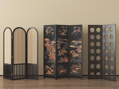 新中式屏风 新中式中古风屏风