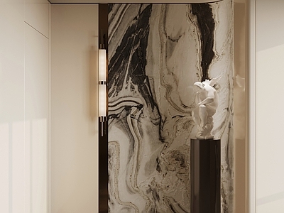 现代轻奢玄关 现代轻奢玄关