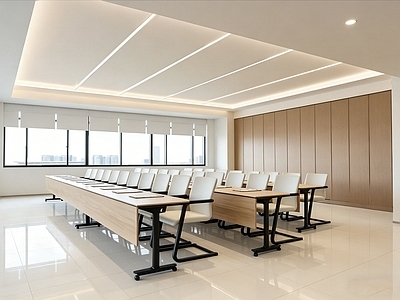 现代简约会议室