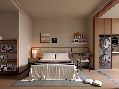 现代家居卧室