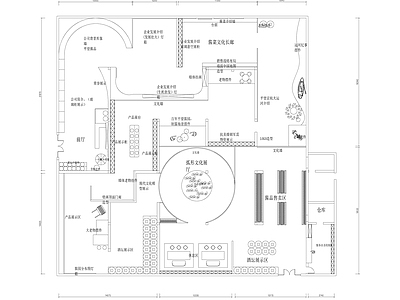 文化展厅 白酒历史文化展厅 施工图