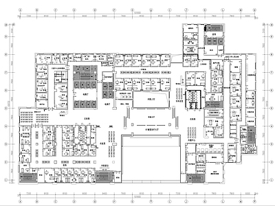 现代医院 综合科医院 施工图