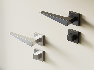 极简门锁 现代门把手  现代拉手 门锁