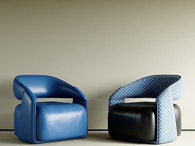 现代极简单人沙发 包豪斯