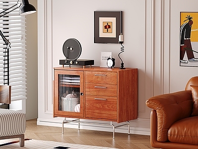 中古风斗柜 中古风边柜