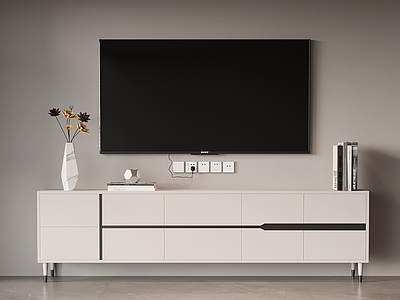 现代简约储物柜 现代意式电视柜