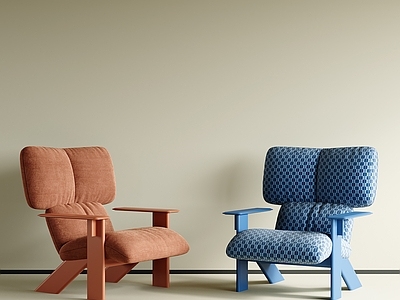 现代简约单人沙发