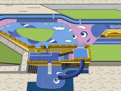 儿童主题乐园风格儿童游乐空间