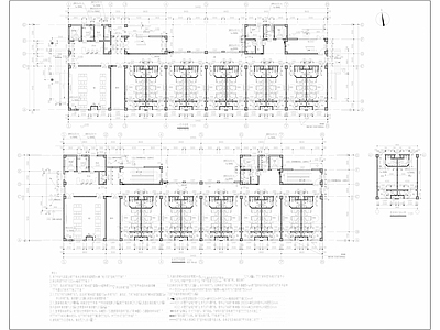 中式其他公共建筑 养老康复中心 施工图