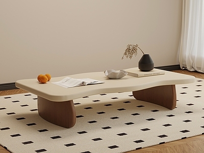 奶油风茶几