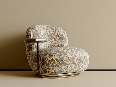 中古风休闲椅 单人沙发