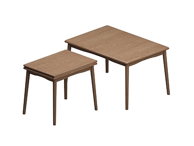 日式几类组合 北欧实木 餐桌