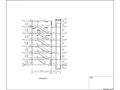 现代其他建筑 既有建筑加装电梯 施工图