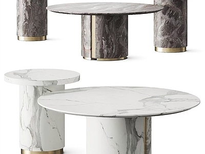 意式极简茶几 几类组合