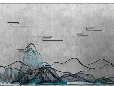 新中式文化墙  中式背景墙   新中式形象墙