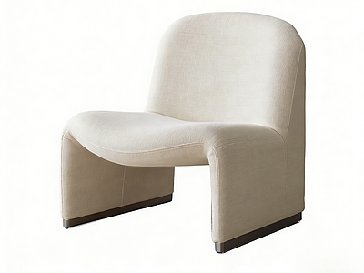 奶油风单人沙发