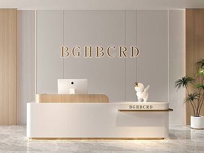 奶油风前台 办公前台  酒店前台 简约前台 美容院前台  收银台