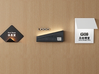 现代简约导视牌 门号牌 办公室门号牌 办公室标识指示牌 办公室门牌 办公室指示牌