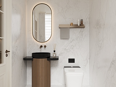 现代简约卫生间