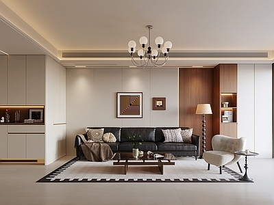 现代简约客餐厅