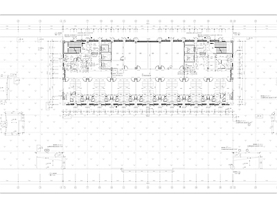 现代医院建筑 疗养院建筑 门诊疗养康复 施工图