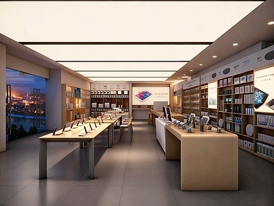 现代简约数码店 手机店