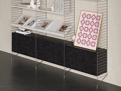 现代简约书架 现代书架 现代简约书架 极简书架组合