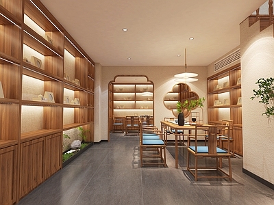 新中式茶叶店