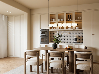 法式客餐厅 家居餐厅