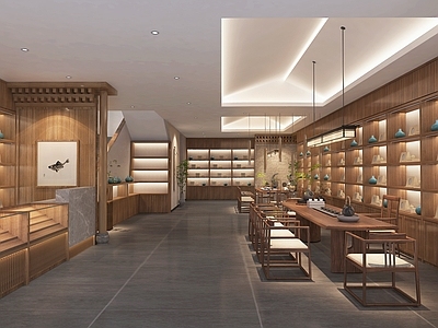 新中式茶叶店