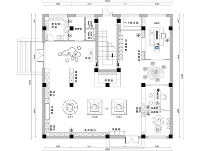新中式茶馆 茶楼 茶馆 茶叶店 施工图