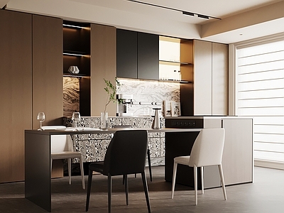 意式极简家居餐厅